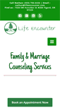 Mobile Screenshot of lifeencounter.com